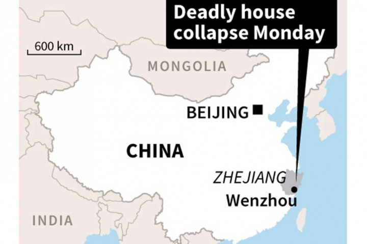 Empat Bangunan Runtuh, 22 Orang Tewas