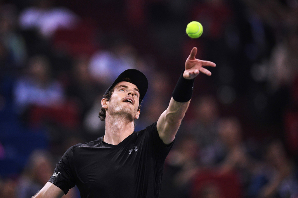 Andy Murray melawan Bautista Agut di final Shanghai Masters 2016
