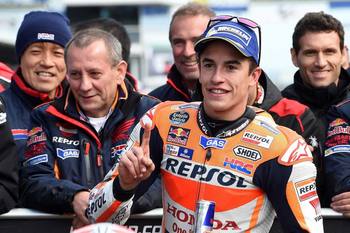 Juara dunia MotoGP 2016 tersebut sukses menorehkan catatan waktu 1 menit 30,981 detik.