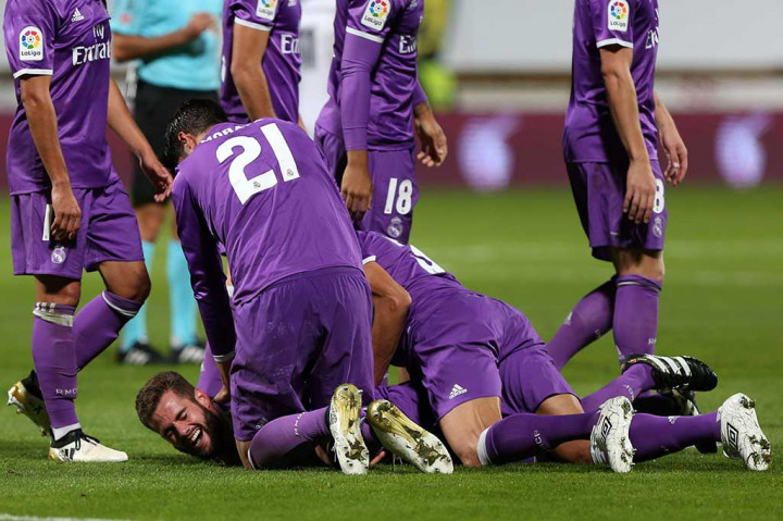Nacho Fernandes membuat kedudukan menjadi 6-0. Dan Leonesa memperkecil ketertinggalan lewat Benja pada menit ke-84.