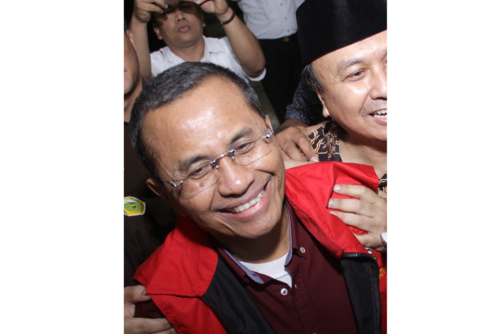 Dahlan akan ditahan di Rutan Medaeng Surabaya selama 20 hari terhitung hari ini, Kamis (27/10/2016) hingga 15 November.
