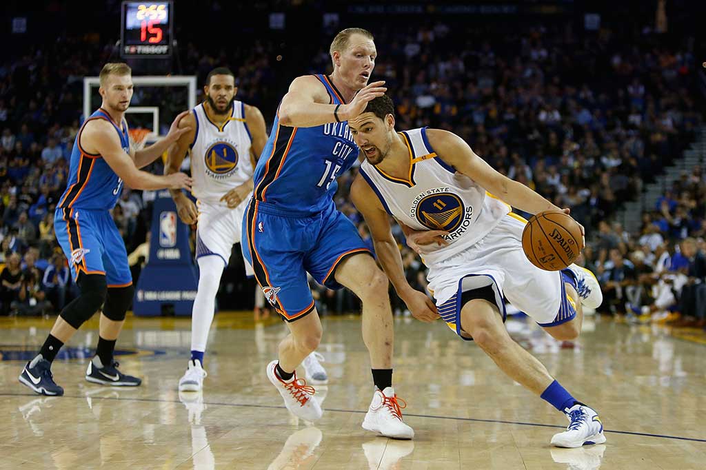 Sementara Klay Thompson menyelesaikan laga dengan 18 poin dalam kemenangan beruntun keempat Warriors.