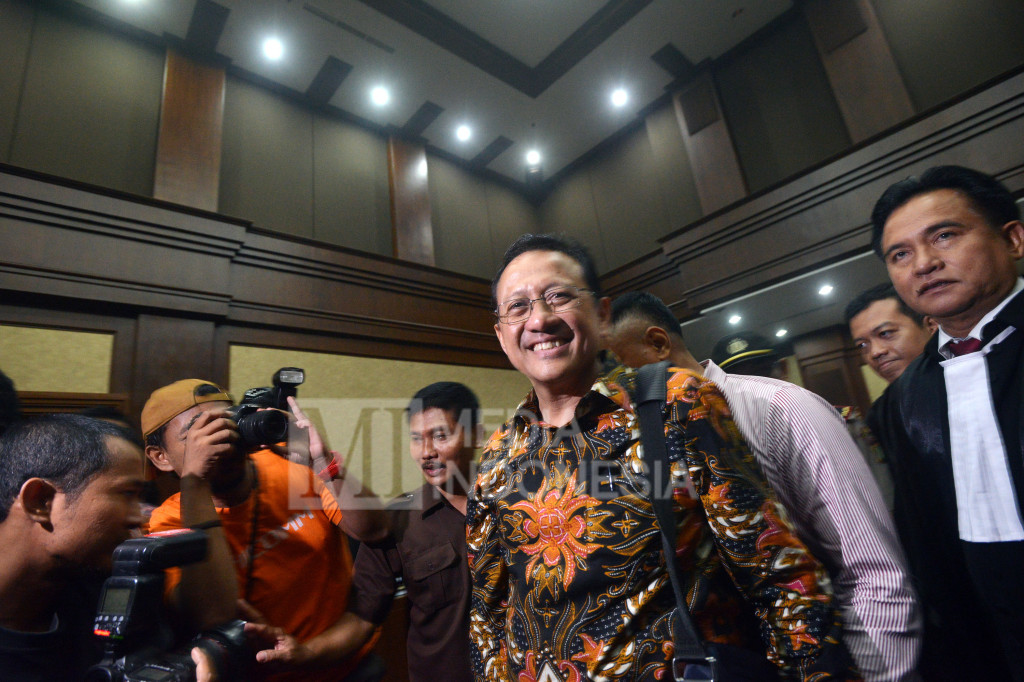Irman Gusman Jalani Sidang Perdana