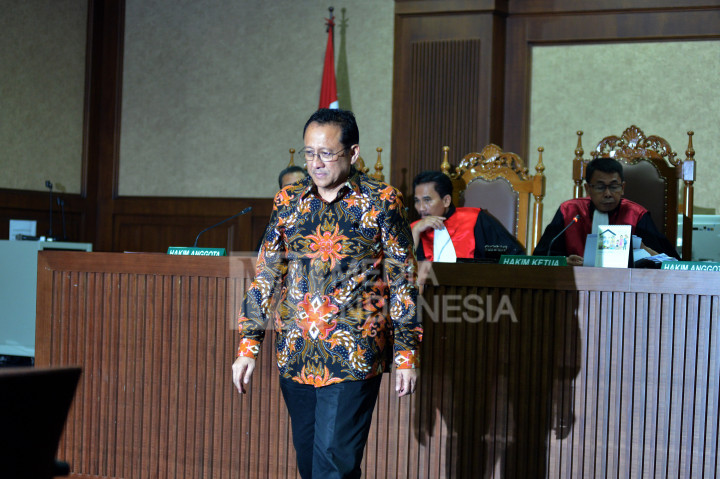 Irman Gusman Jalani Sidang Perdana