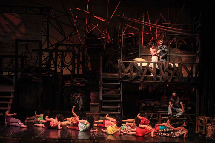 Teater Koma Pentaskan 'Opera Kecoa'