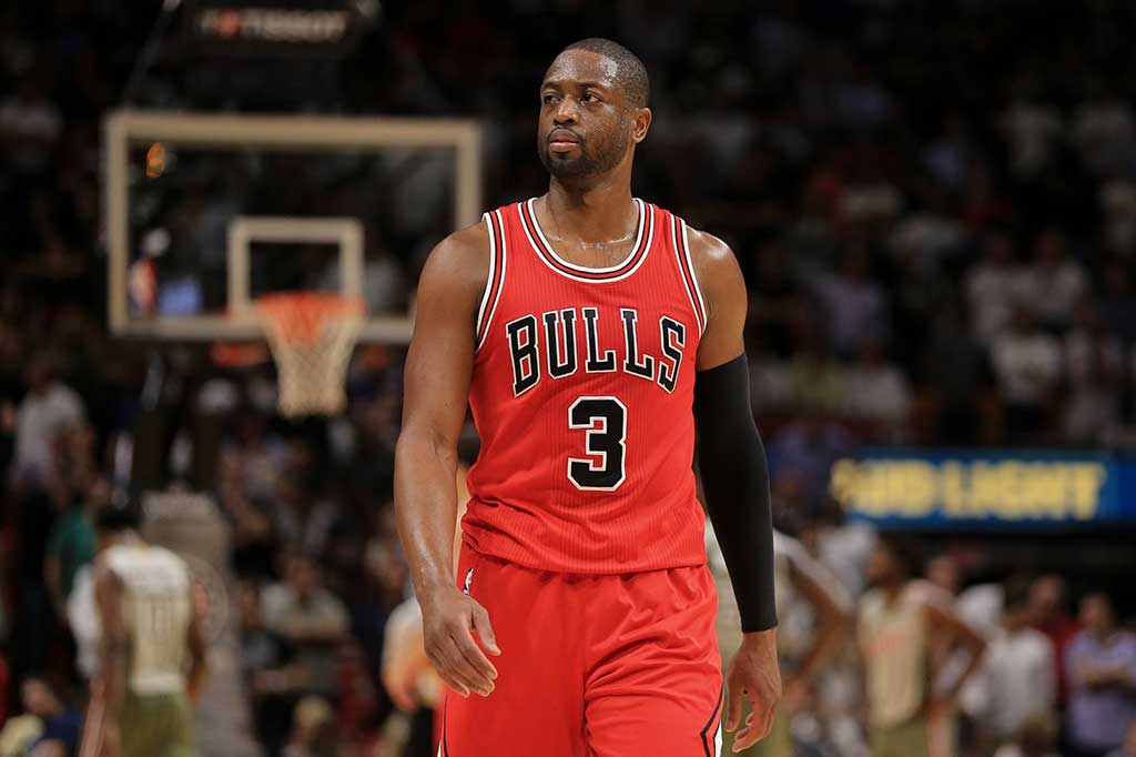 Wade menyelesaikan laga dengan mencetak 13 poin, tujuh rebound dan empat assist.