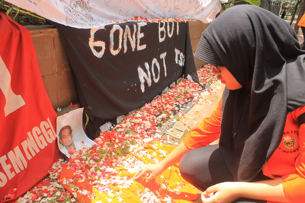 Mahasiswa dan Aktivis Rumah Gerakan 98 Peringati Tragedi Semanggi