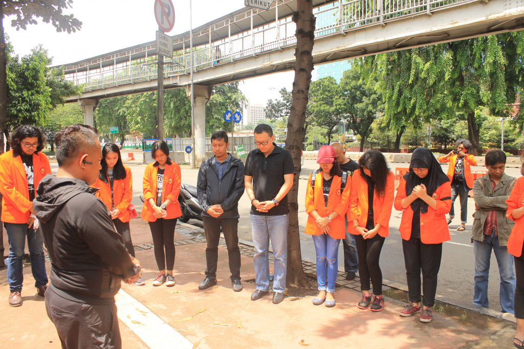 Mahasiswa dan Aktivis Rumah Gerakan 98 Peringati Tragedi Semanggi