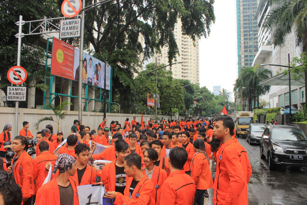 Mahasiswa ITI Napak Tilas Tragedi Semanggi