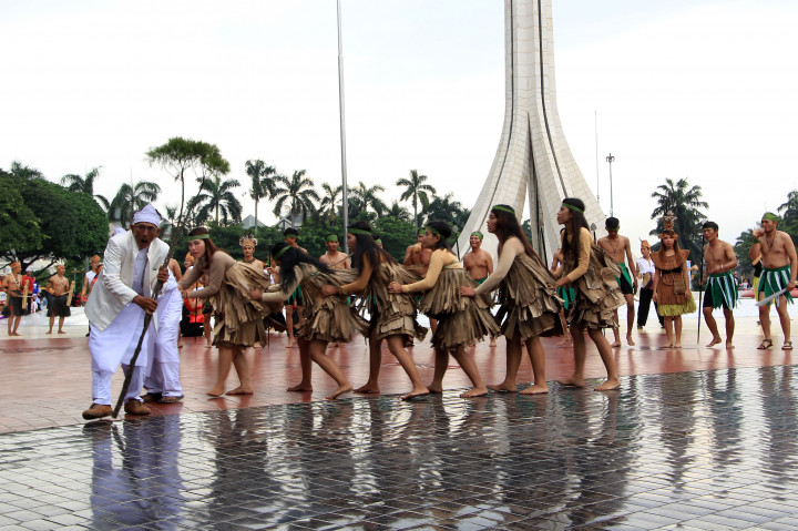 Parade Keprajuritan Nusantara di TMII