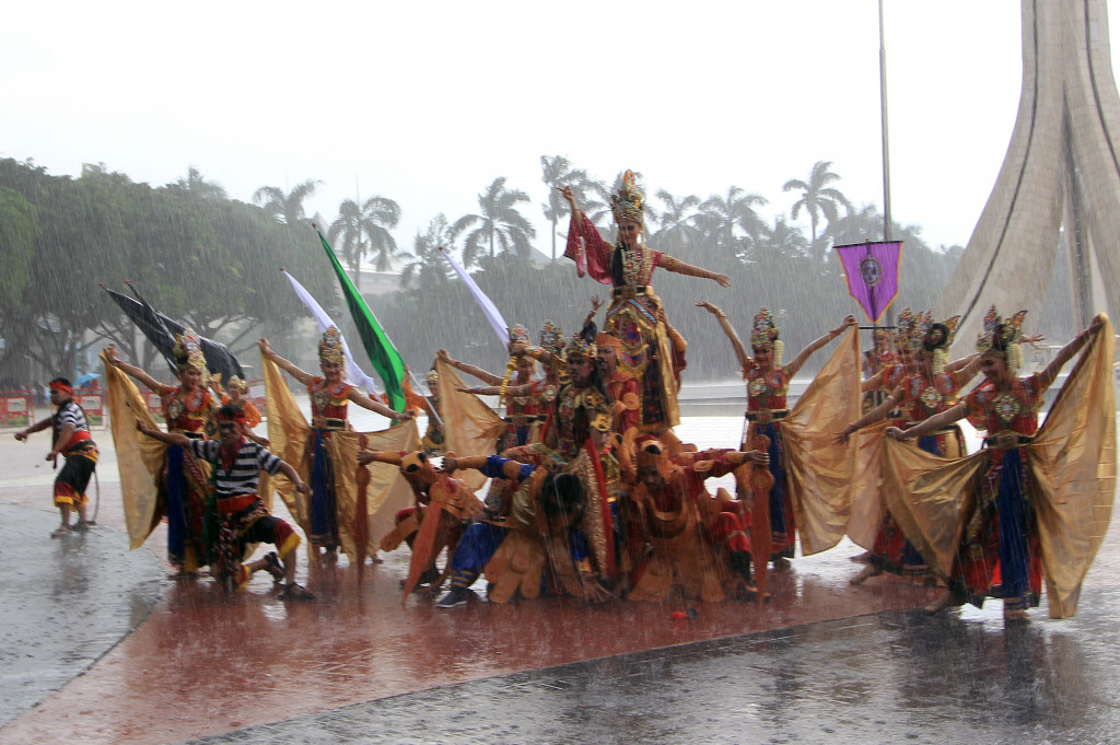 Parade Keprajuritan Nusantara di TMII