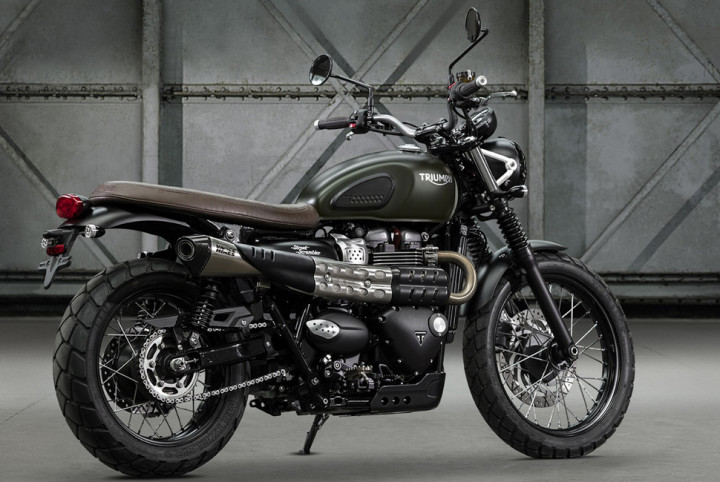 Triumph menyematkan teknologi ride-by-wire throttle kepada Road-Twin Bonneville. Scrambler legendaris juga ini disempurnakan sasisnya, dilengkapi rem ABS serta kontrol traksi sehingga lebih mudah dikendalikan. Tampilannya kian keren dengan double knalpot yang tinggi dan pelek 19