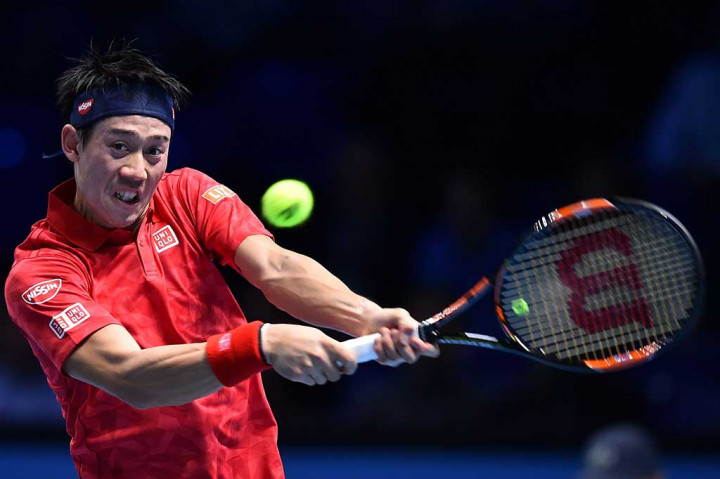 Petenis nomor satu dunia tersebut tampak mengalami kesulitan menghadapi Nishikori ketika petenis Jepang itu meraih tiebreak untuk memenangi set pertama dalam waktu 85 menit.