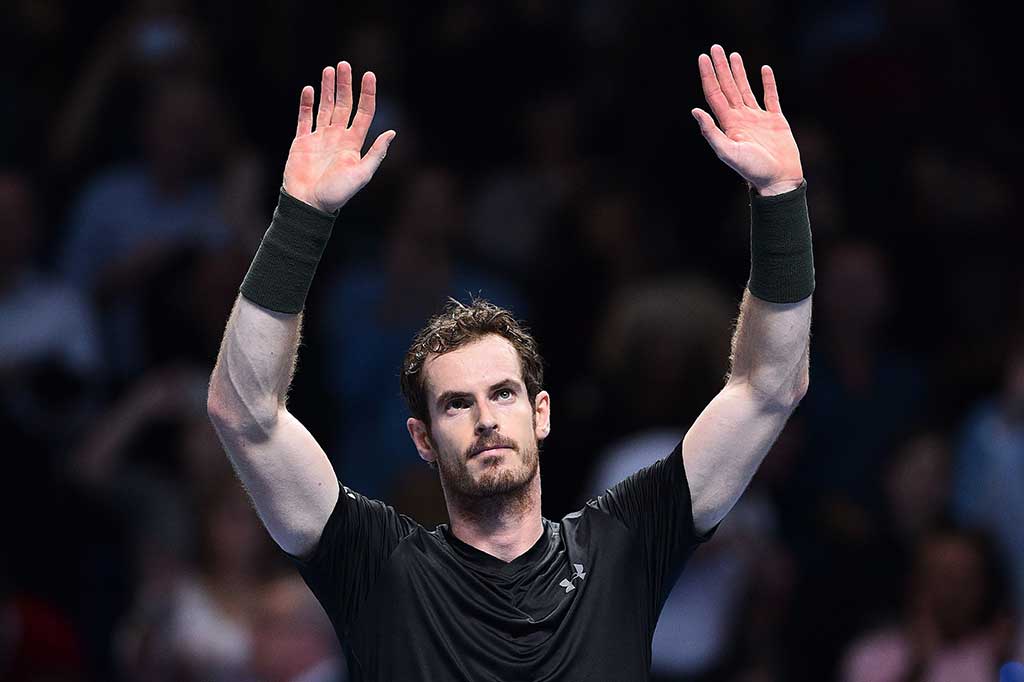 Murray telah meraih dua kali kemenangan dan akan memastikan melangkah ke semifinal jika Marin Cilic bisa mengalahkan Stan Wawrinka.