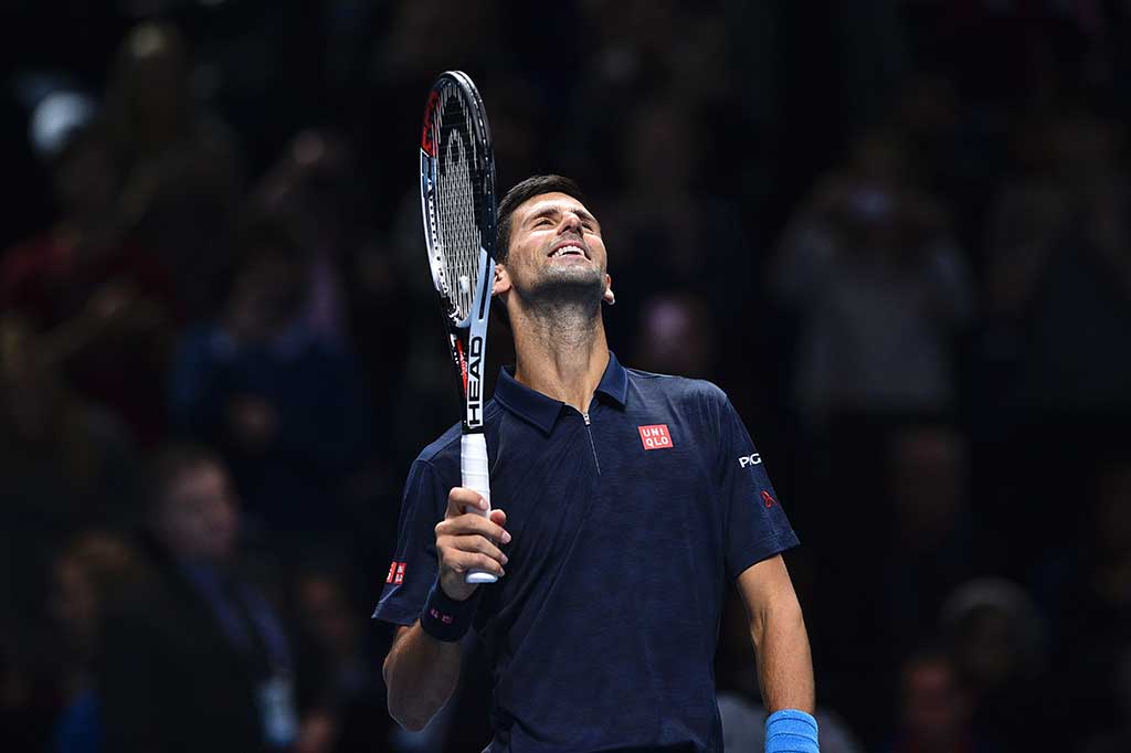 Djokovic yang posisinya di puncak daftar peringkat diambil alih oleh Andy Murray pada pekan lalu, menang mudah atas Goffin dua set langsung 6-1, 6-2. Pertandingan tersebut berlangsung selama 69 menit.