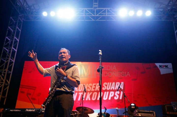 Dalam sambutannya, Wakil Ketua KPK Saut Situmorang menyatakan bahwa musik dapat menginspirasi orang berbuat baik dan mencegah orang melakukan tindakan jahat.