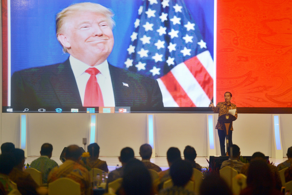 Presiden Joko Widodo memaparkan pandangan ekonomi serta sejumlah kebijakan strategis pemerintah bidang ekonomi.