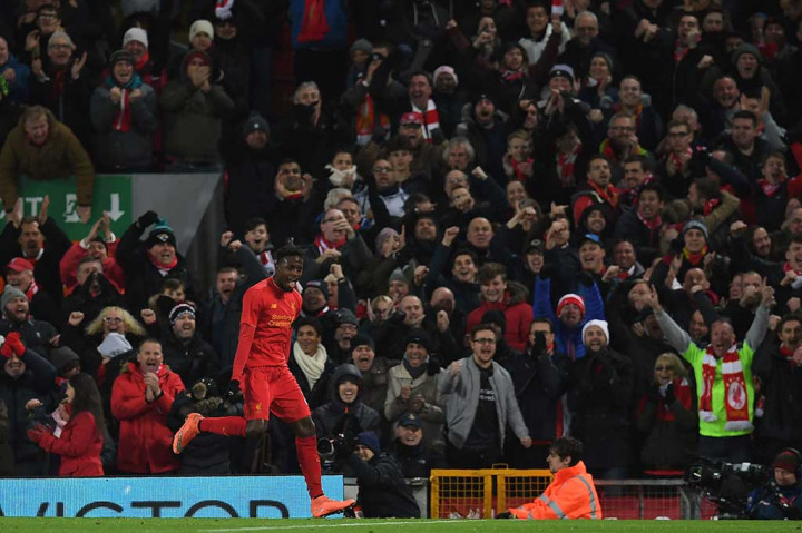 Liverpool baru bisa memecah kebuntuan saat pertandingan memasuki menit ke-76 lewat Divock Origi.
