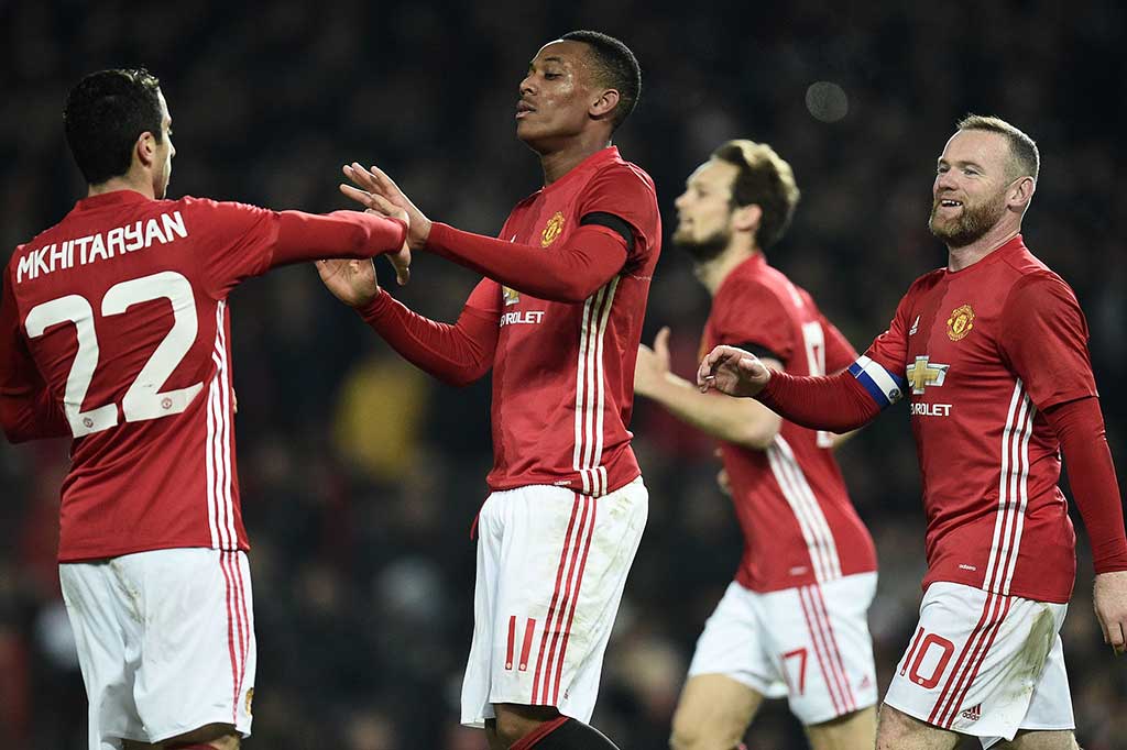 Pada menit ke-62 Martial kembali mencetak gol untuk membawa MU unggul 3-1.'