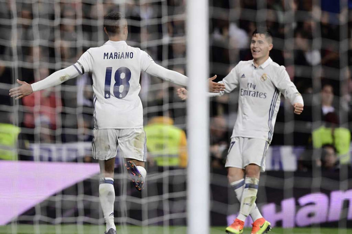 Diaz mencetak hattrick untuk untuk membawa Madrid unggul 5-1.