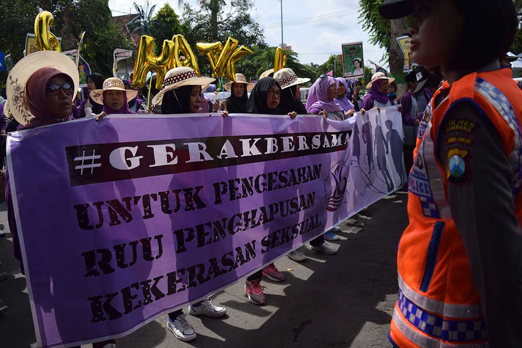 Aktivis Tuntut RUU Penghapusan Kekerasan Seksual Segera Disahkan