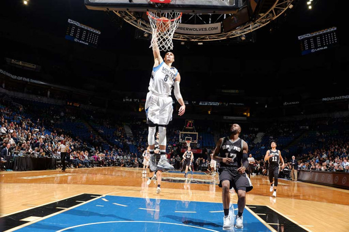 Sementara Zach Lavine mencetak 25 poin bagi Timberwolves.