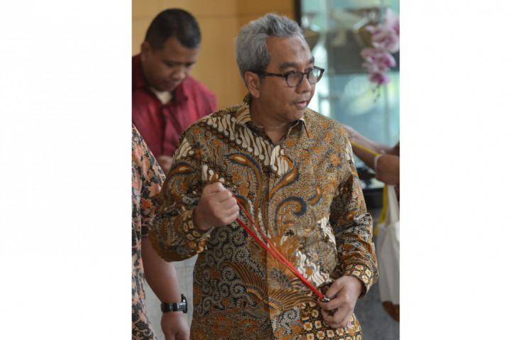Taufik Widjoyono diperiksa terkait kasus dugaan suap proyek-proyek di Kementerian PUPR tahun anggaran 2016.