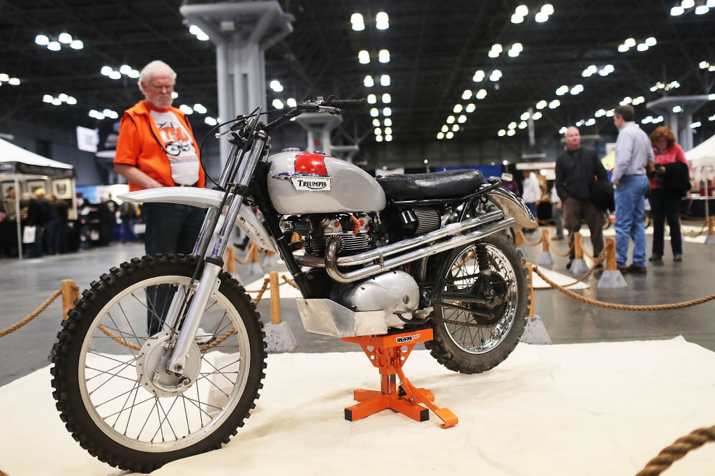 Triumph menampilkan model scrambler yang sedang menjadi andalan pabrikan Eropa menembus pasar global.