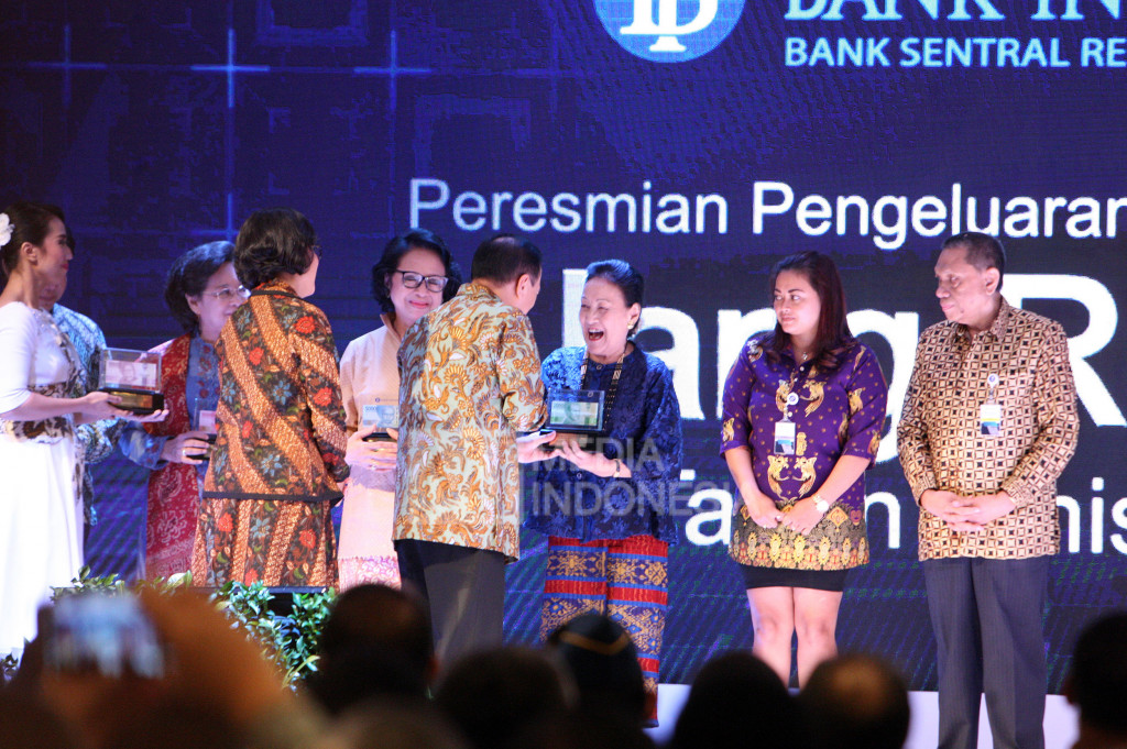 Presiden Resmikan Peluncuran Uang Rupiah Baru