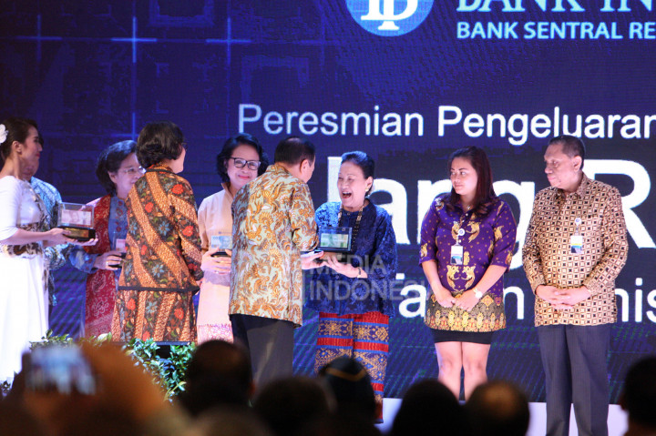 Presiden Resmikan Peluncuran Uang Rupiah Baru