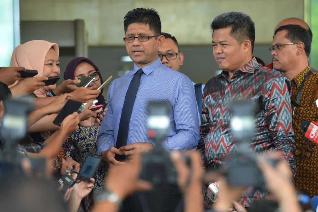 Keduanya membahas kerja sama soal persaingan usaha di sektor swasta.