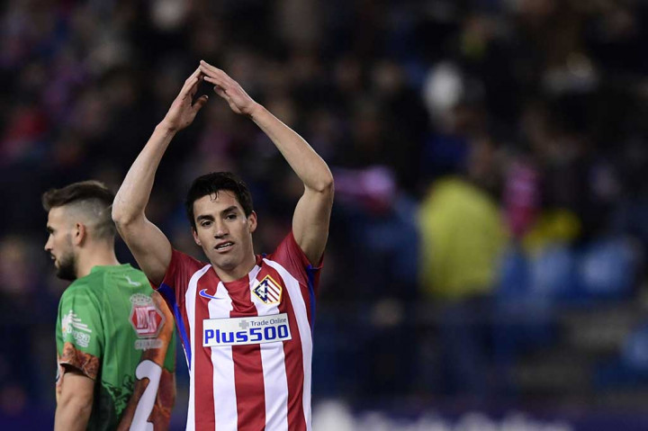 Atletico Madrid memecah kebuntuan pada menit ke-17 lewat Nicolas Gaitan.