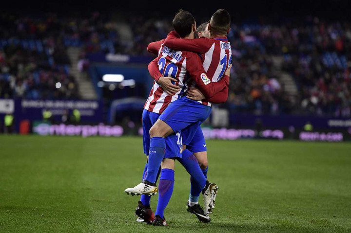Lima menit kemudian, Angel Correa menggandakan keunggulan tuan rumah.