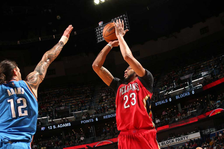 Pelicans (10-21) dipimpin oleh Anthony Davis, yang mencetak 34 angka dan mengukir 15 rebound, dan Jrue Holiday dengan koleksi 23 angka.