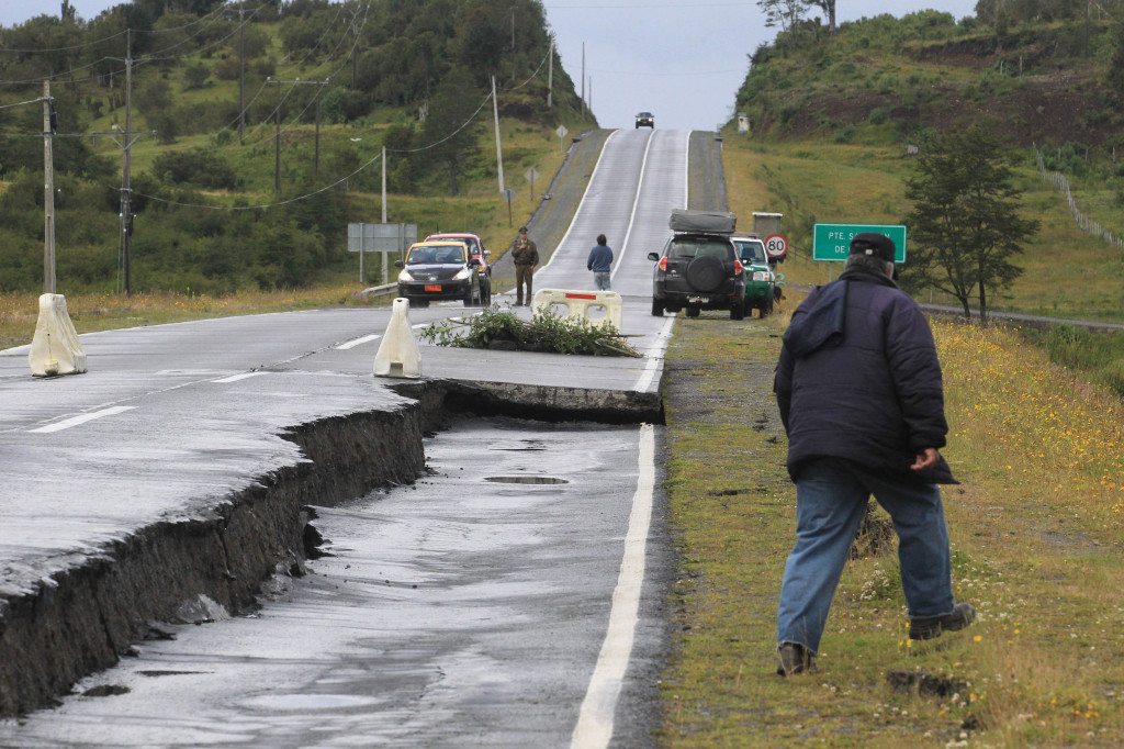 Gempa berkekuatan 7,7 SR mengguncang Chile, Minggu (25/12/2016) pukul 11.22 waktu setempat.