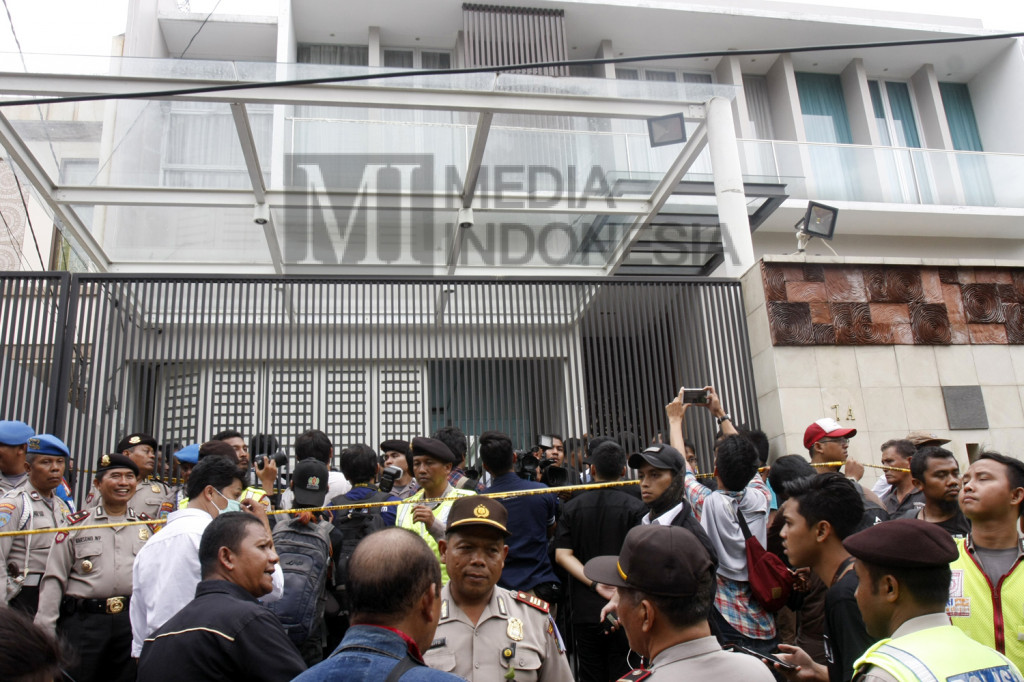 Lokasi pembunuhan di Perumahan Pulomas Utara, Pulogadung, Jakarta Timur.