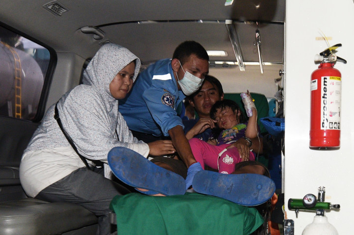 Beberapa korban luka di RS Atma Jaya sudah pulang dan beberapa korban dirujuk ke rumah sakit lain untuk mendapatkan pengobatan yang intensif.