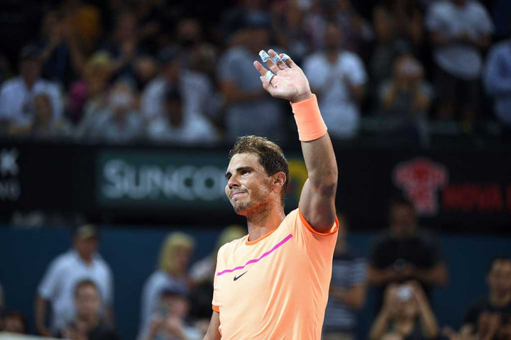 Dan pemenang 14 Grand Slam itu mematahkan serve lawannya sebanyak dua kali pada set kedua, untuk menaklukkan finalis Brisbane 2012 Dolgopolov dalam waktu satu jam 15 menit. 