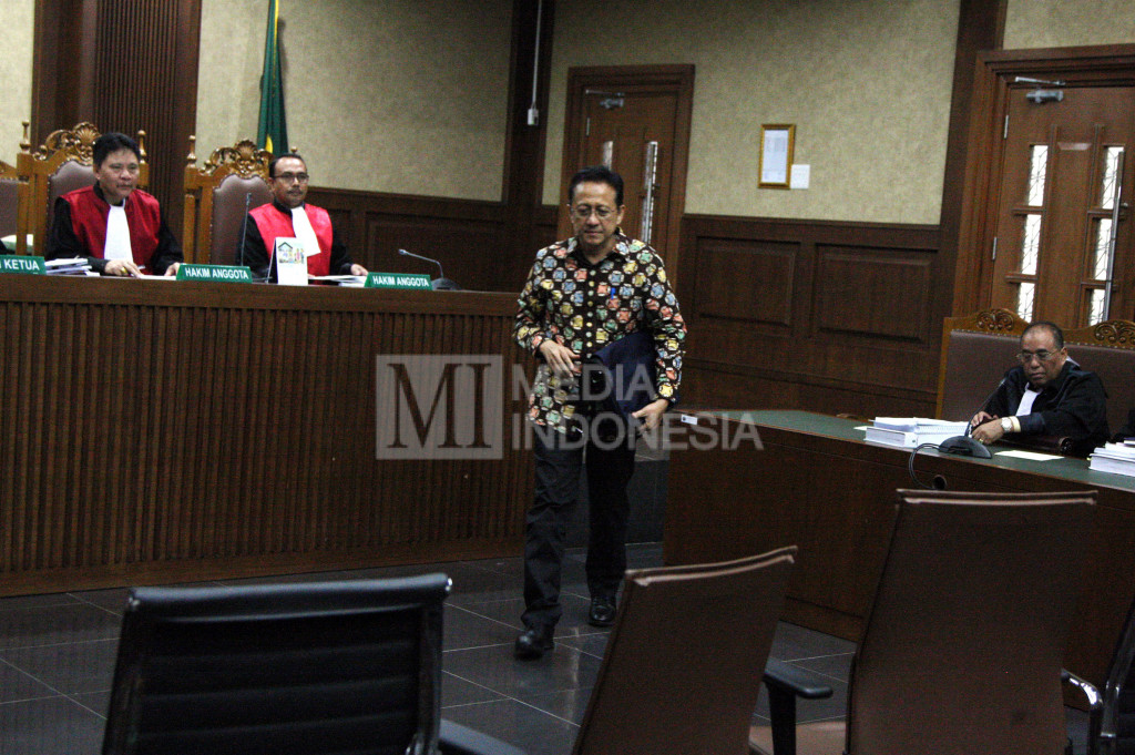 Sidang Irman Gusman Hadirkan Empat Saksi