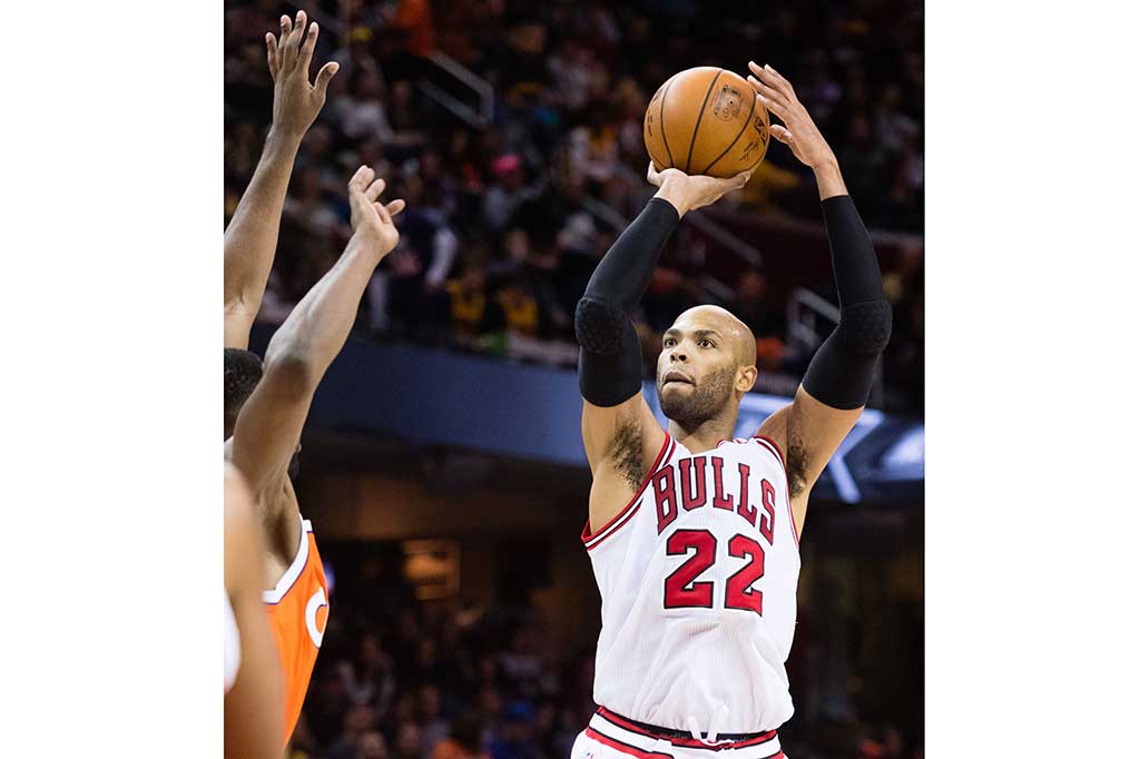Taj Gibson mengemas 18 poin untuk Bulls.