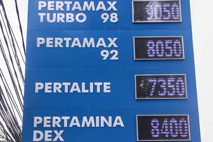 Harga baru BBM non subsidi.