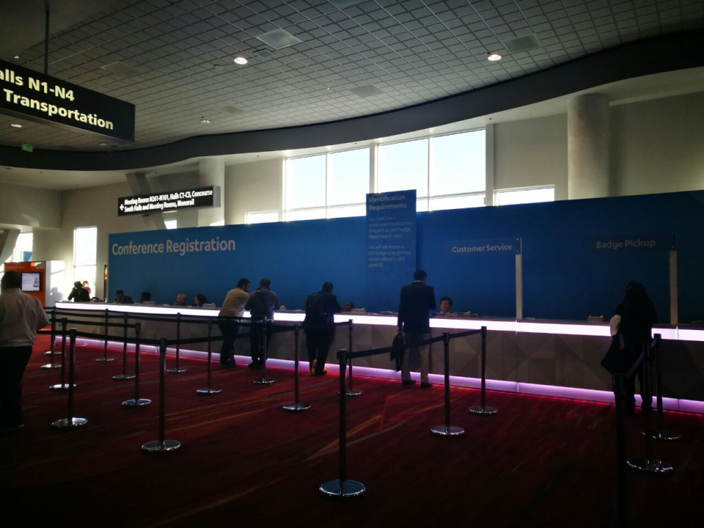 Suasana gelaran teknologi akbar CES 2017