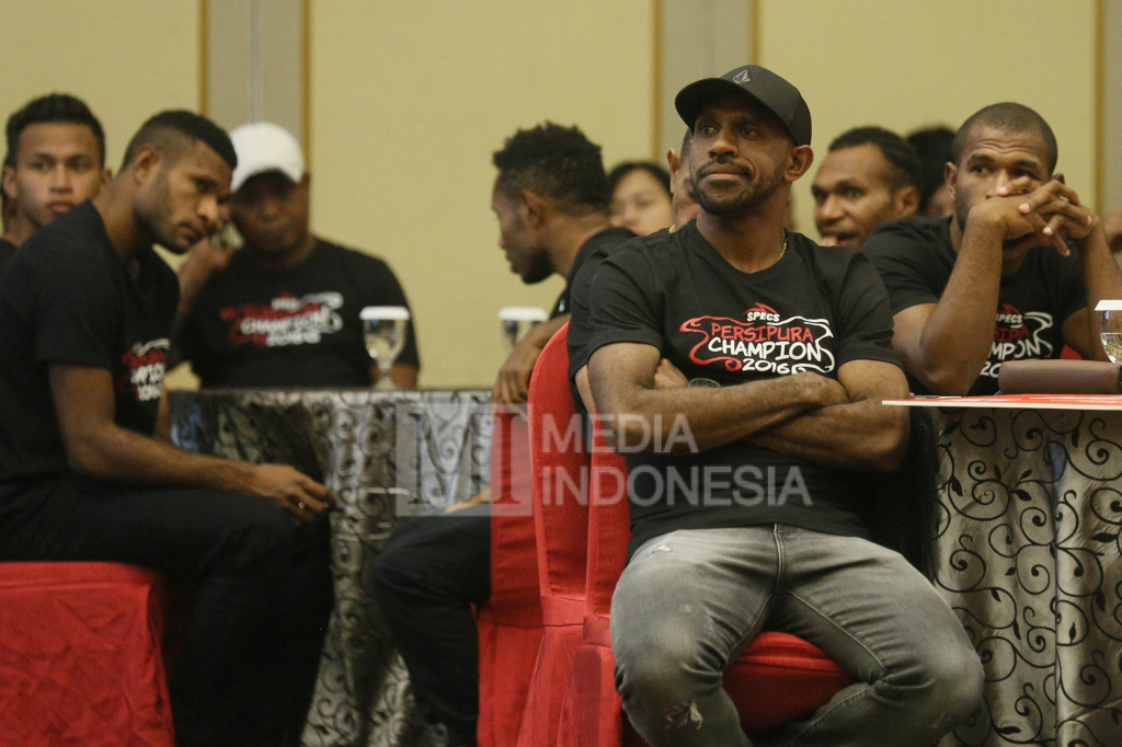 Sejumlah pemain Persipura Jayapura.