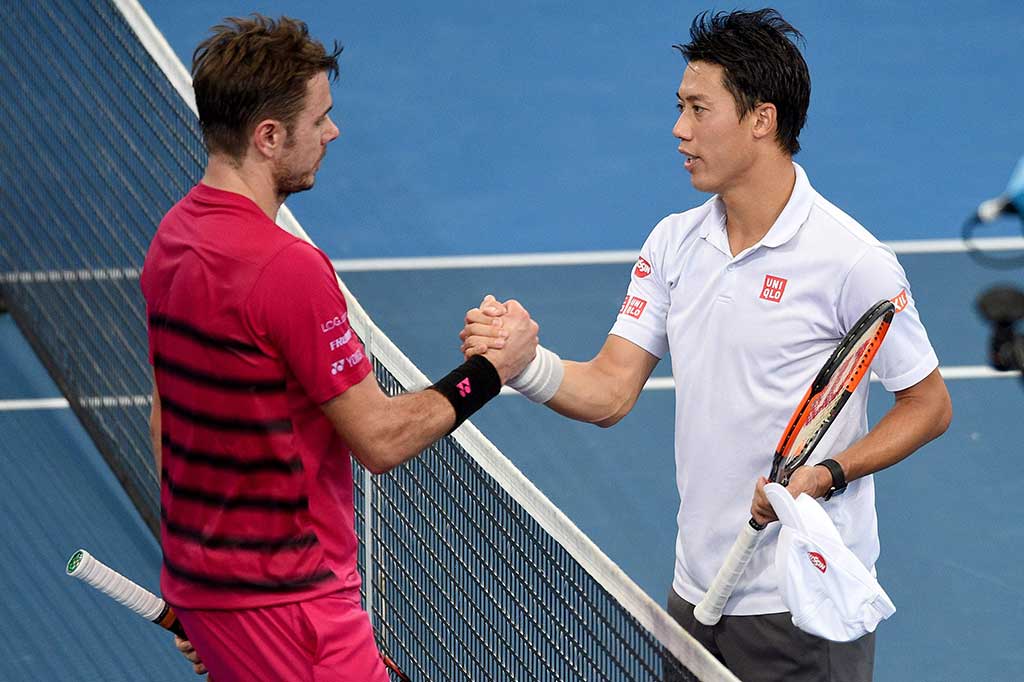 Nishikori di partai puncak akan menghadapi pemenang antara Milos Raonic atau Grigor Dimitrov.