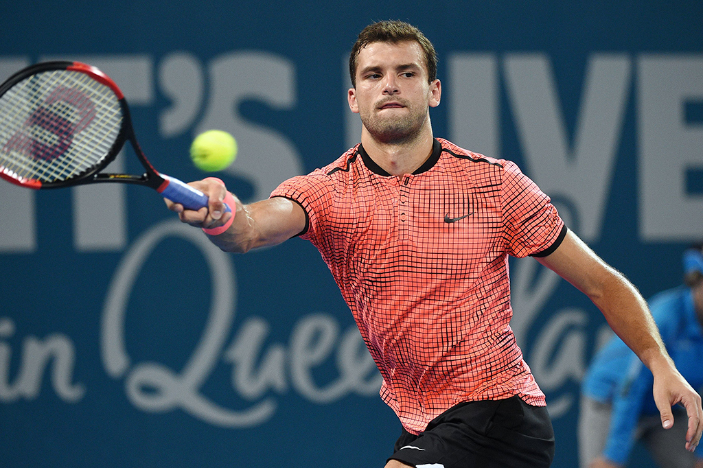 Petenis Bulgaria Grigor Dimitrov berhasil membuka musim 2017 dengan kemenangannya di Turnamen Brisbane International, Minggu (8/1).