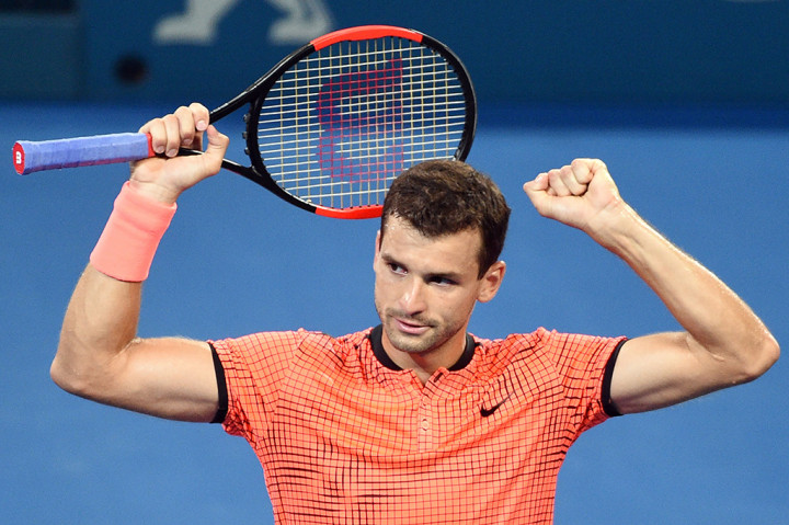 Dimitrov menang dengan skor 6-2, 3-6, dan 6-3.