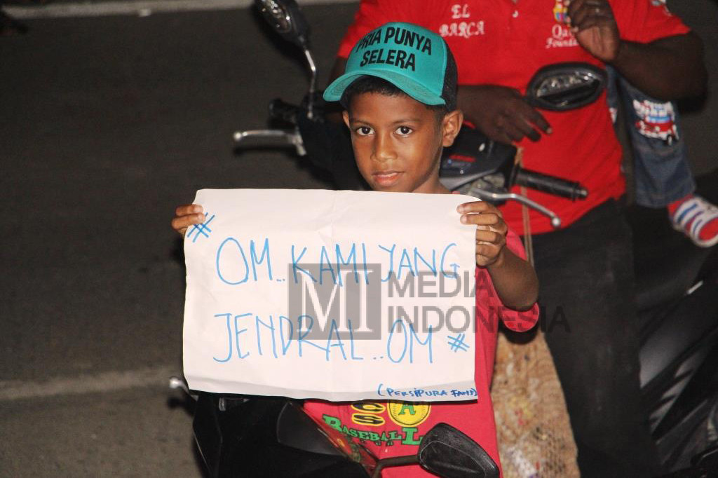 Juara TSC 2016, Persipura Diarak Keliling Kota