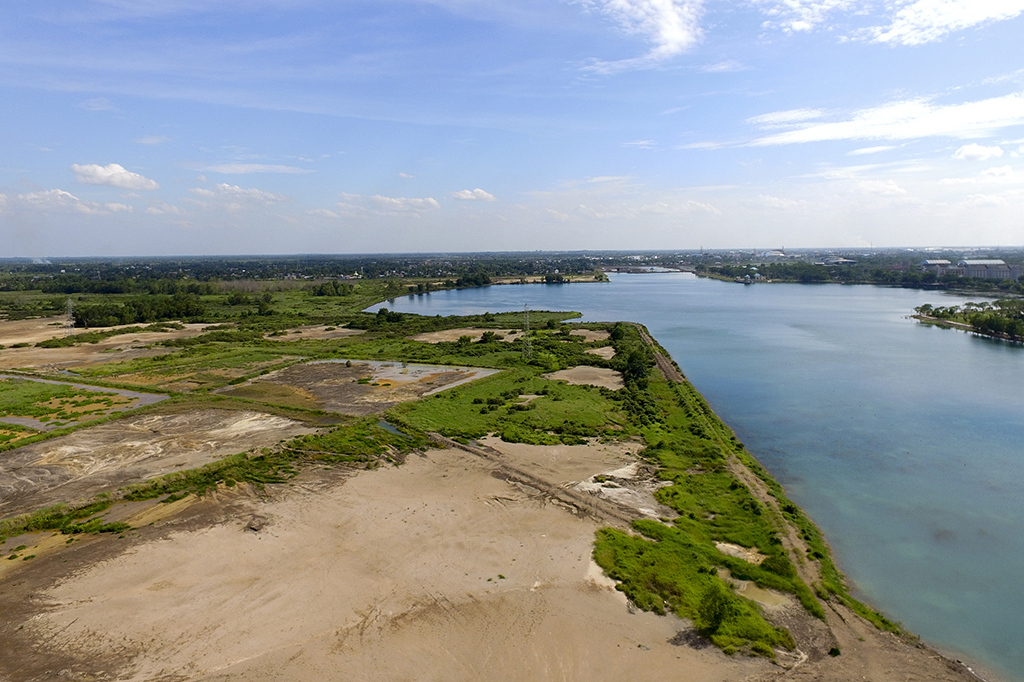 Lokasi pembangunan sirkuit MotoGP di kawasan Jakabaring Sport City (JSC) Palembang, Sumatera Selatan.