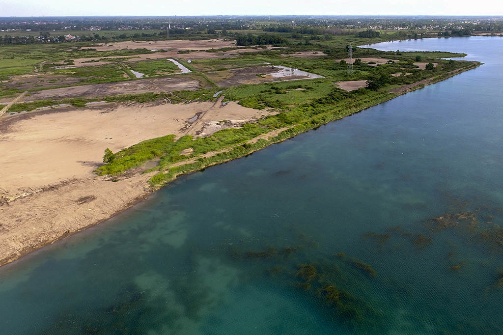 Lokasi pembangunan sirkuit MotoGP di kawasan Jakabaring Sport City (JSC) Palembang, Sumatera Selatan.