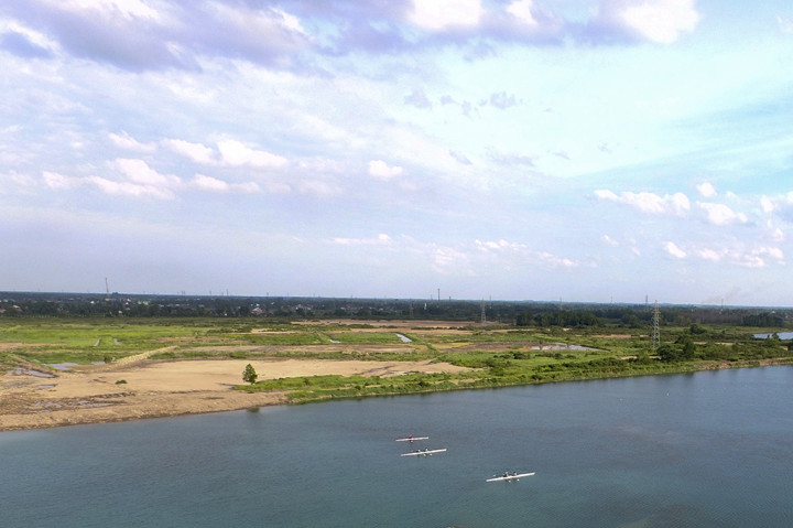 Lokasi pembangunan sirkuit MotoGP di kawasan Jakabaring Sport City (JSC) Palembang, Sumatera Selatan.